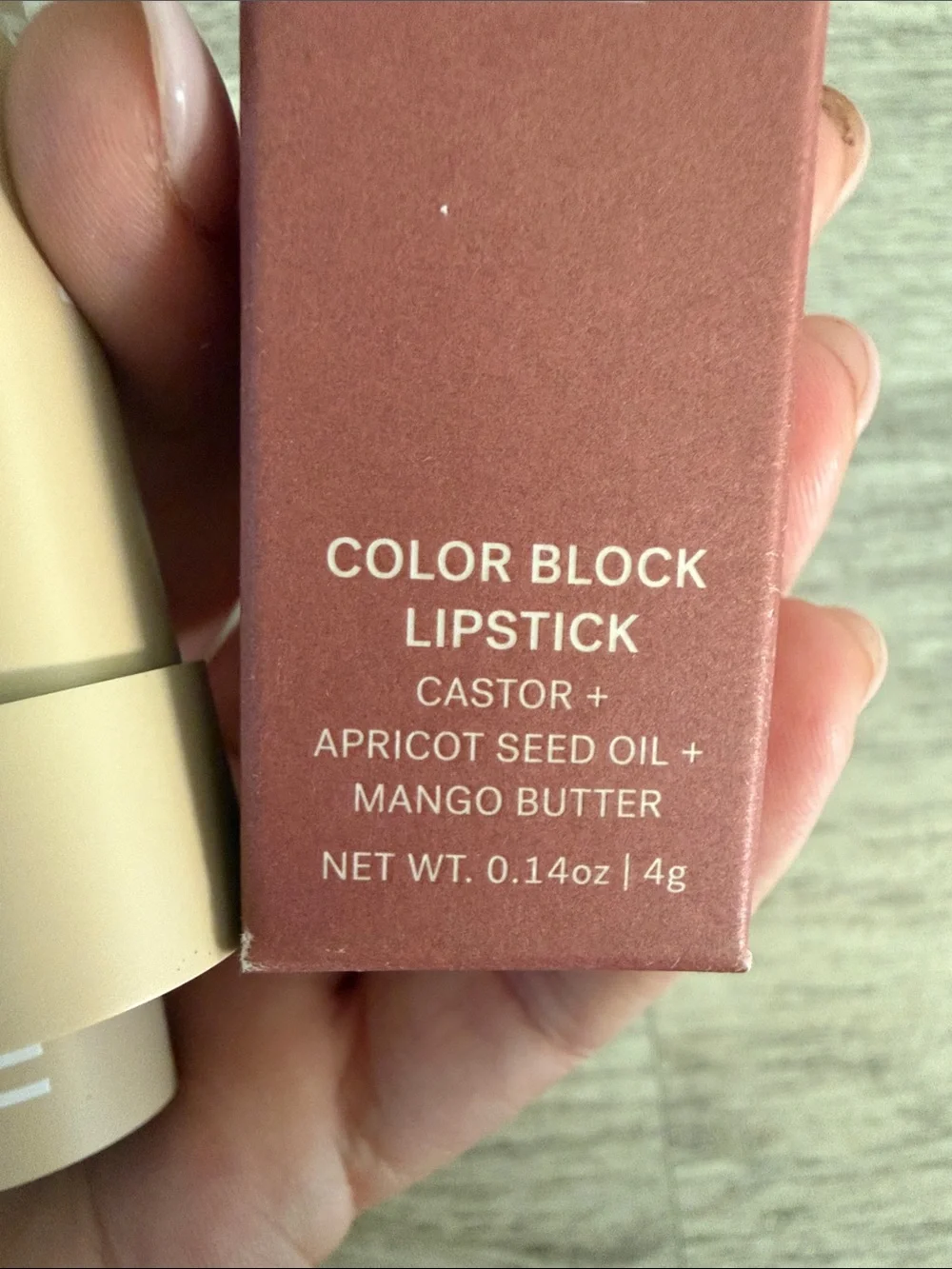 ILIA Rosette Color Block Lipstick — Muted Rose